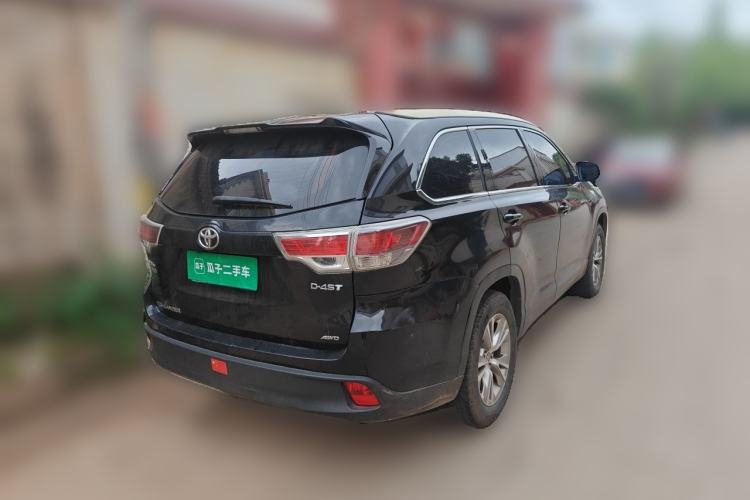 Used Toyota Highlander 2017 2.0T Four-Wheel Drive Elite Edition 7-Seater Rear Right 45 Deg