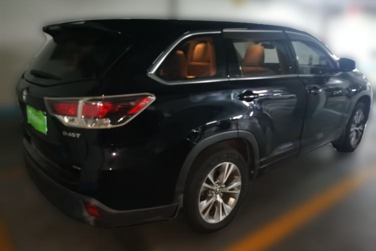 Used Toyota Highlander 2017 2.0T Four-Wheel Drive Elite Edition 7-Seater Rear Right 45 Deg