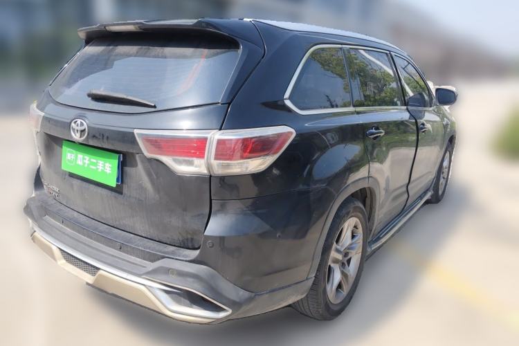 Used Toyota Highlander 2017 2.0T Four-Wheel Drive Luxury Edition 7 Seats Rear Right 45 Deg