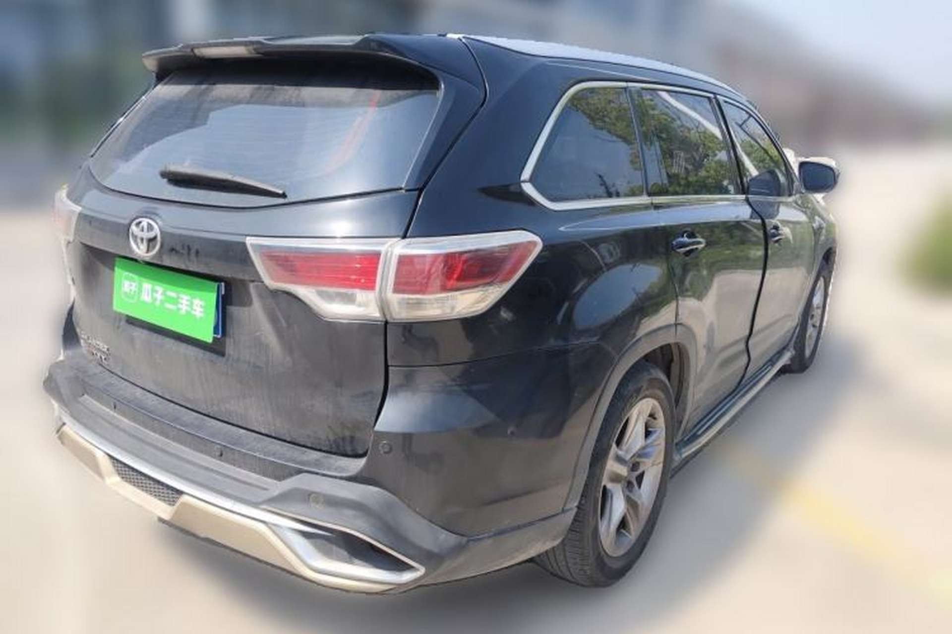 Used Toyota Highlander 2017 2.0T Four-Wheel Drive Luxury Edition 7 Seats Rear Right 45 Deg