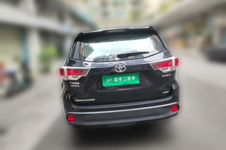 Used Toyota Highlander 2017 2.0T Four-Wheel Drive Elite Edition 7-Seater Rear