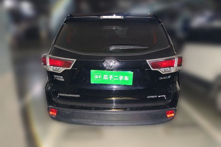 Used Toyota Highlander 2017 2.0T Four-Wheel Drive Luxury Edition 7 Seats Rear