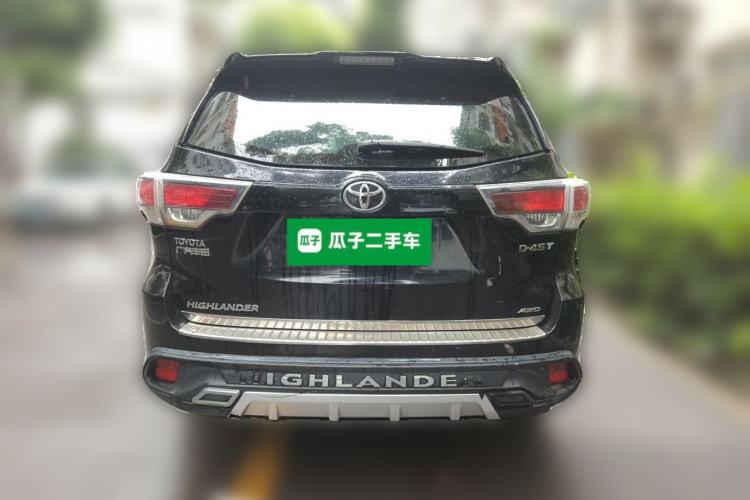 Used Toyota Highlander 2017 2.0T Four-Wheel Drive Elite Edition 7-Seater Rear