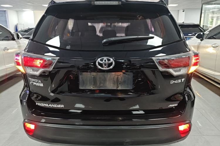 Used Toyota Highlander 2017 2.0T Four-Wheel Drive Elite Edition 7-Seater Rear