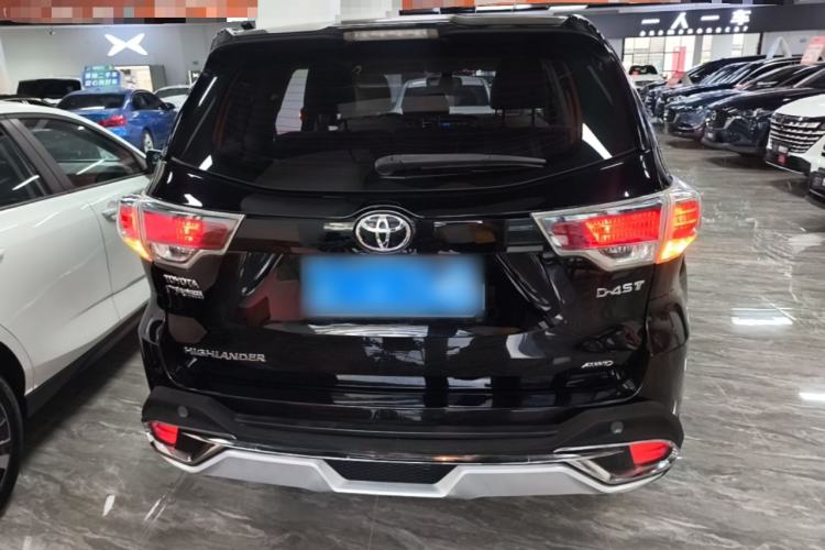 Used Toyota Highlander 2017 2.0T Four-Wheel Drive Elite Edition 7-Seater Rear