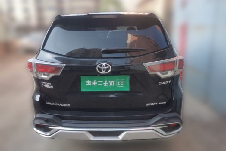 Used Toyota Highlander 2017 2.0T Four-Wheel Drive Luxury Edition 7 Seats Rear