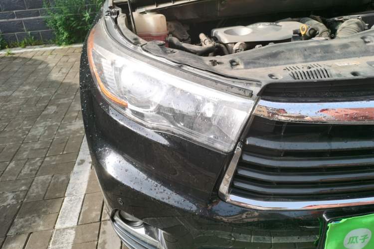 Used Toyota Highlander 2017 2.0T Four-Wheel Drive Luxury Edition 7 Seats Right Front Headlight