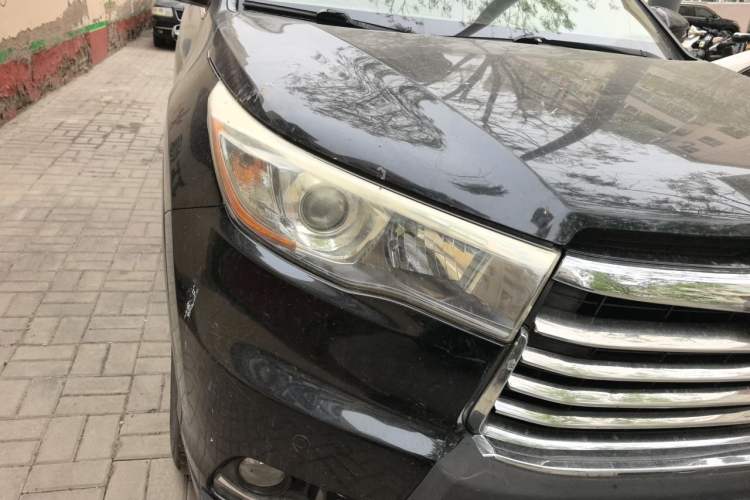 Used Toyota Highlander 2017 2.0T Four-Wheel Drive Luxury Edition 7 Seats Right Front Headlight