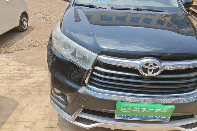 Used Toyota Highlander 2017 2.0T Four-Wheel Drive Luxury Edition 7 Seats Right Front Headlight