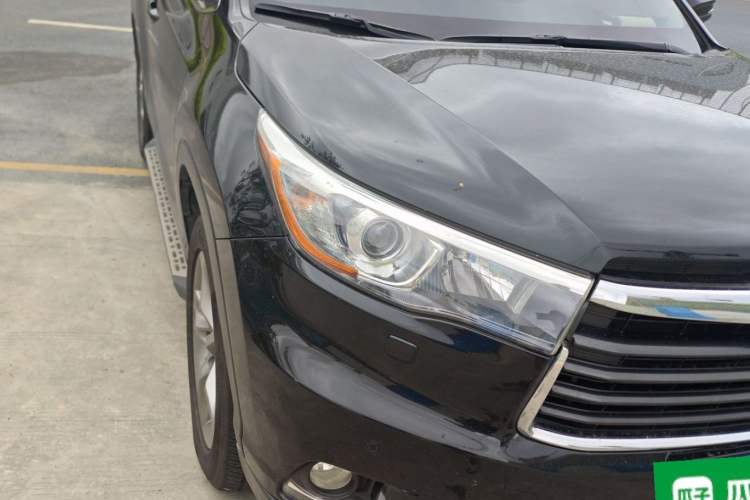 Used Toyota Highlander 2017 2.0T Four-Wheel Drive Ultimate Edition 7 Seats Right Front Headlight
