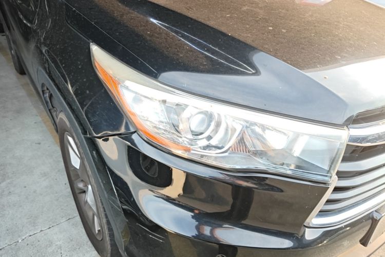 Used Toyota Highlander 2017 2.0T Four-Wheel Drive Luxury Edition 7 Seats Right Front Headlight