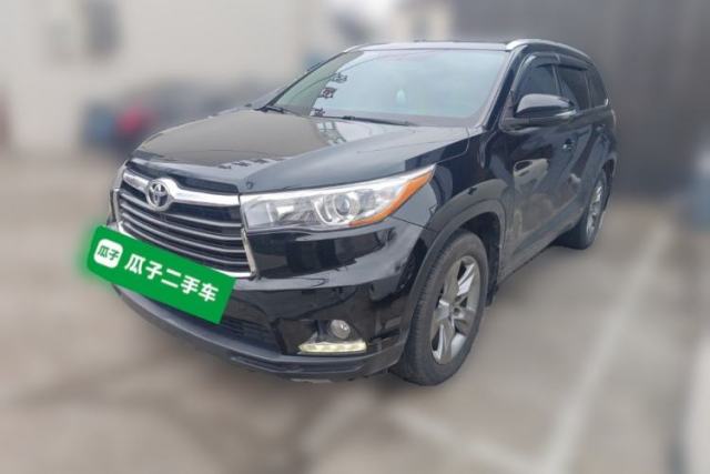 Used Toyota Highlander 2017 2.0T Four-Wheel Drive Luxury Edition 7 Seats