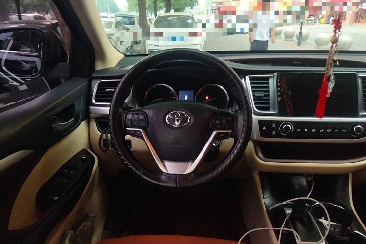 Used Toyota Highlander 2017 2.0T Four-Wheel Drive Elite Edition 7-Seater Steering Wheel