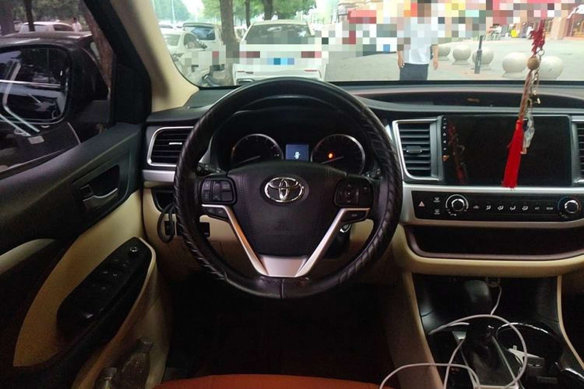 Used Toyota Highlander 2017 2.0T Four-Wheel Drive Elite Edition 7-Seater Steering Wheel