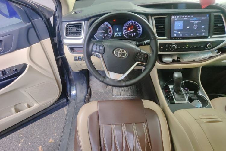 Used Toyota Highlander 2017 2.0T Two-Wheel Drive Elite Edition 5 Seats Steering Wheel