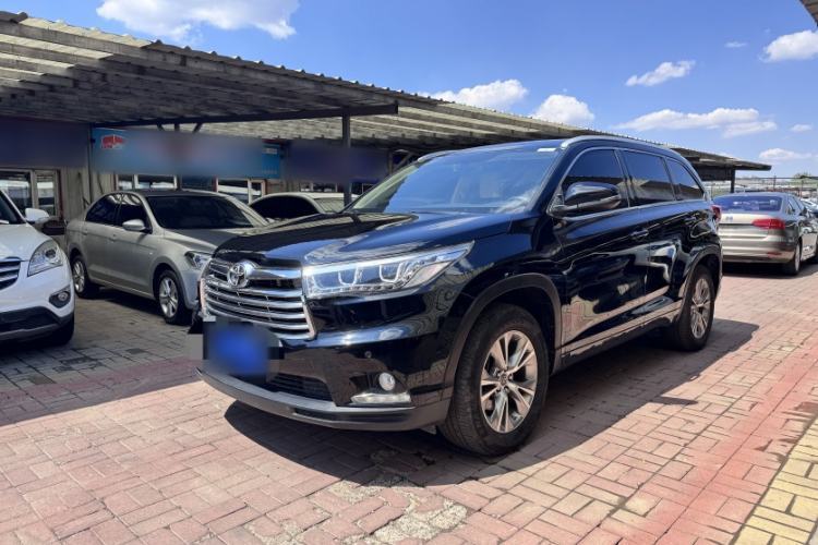 Used Toyota Highlander 2017 2.0T Four-Wheel Drive Elite Edition 7-Seater Guazi used car, China used car export, Used car for sale, Used  cars, Cheapest cars for sale