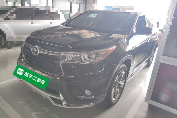 Used Toyota Highlander 2017 2.0T Four-Wheel Drive Luxury Edition 7 Seats Guazi used car, China used car export, Used car for sale, Used cars, Cheapest cars for sale