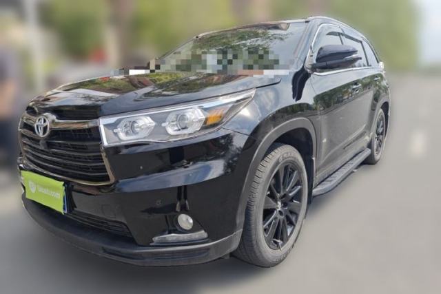 Used Toyota Highlander 2017 2.0T Four-Wheel Drive Black Edition Limited Model