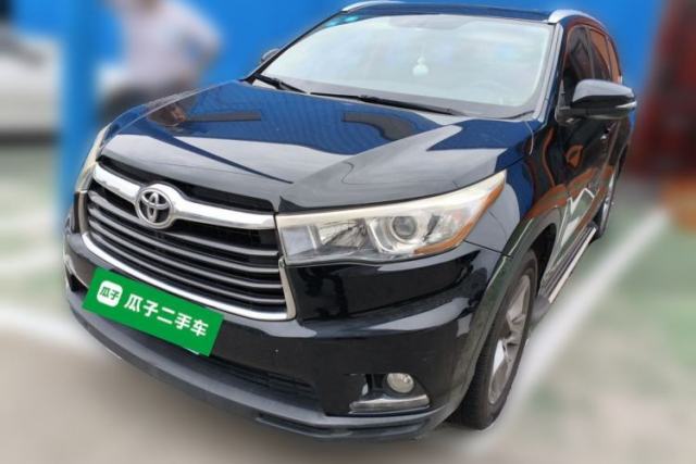 Used Toyota Highlander 2017 2.0T Four-Wheel Drive Luxury Edition 7 Seats