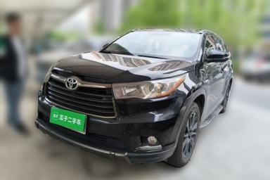 Used Toyota Highlander 2017 2.0T Four-Wheel Drive Black Edition Limited Model