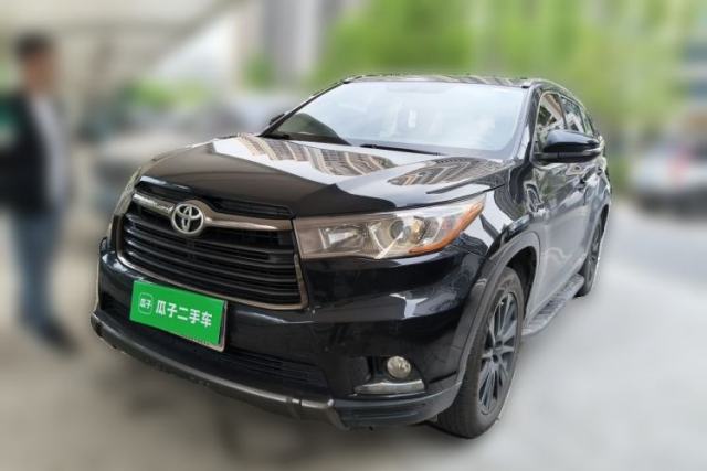 Used Toyota Highlander 2017 2.0T Four-Wheel Drive Black Edition Limited Model