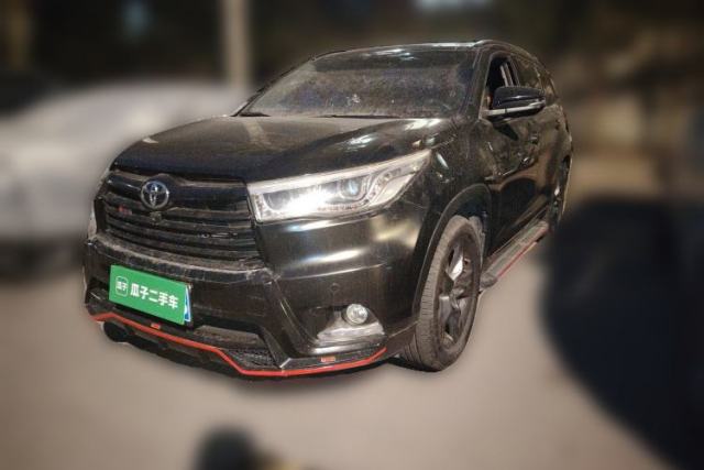 Used Toyota Highlander 2017 2.0T Four-Wheel Drive Luxury Edition 7 Seats