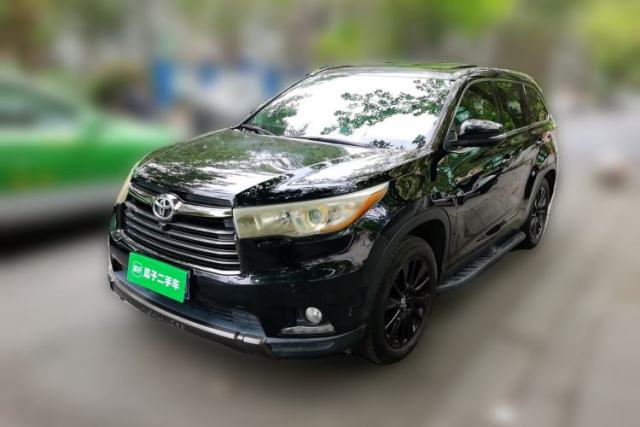 Used Toyota Highlander 2017 2.0T Four-Wheel Drive Black Edition Limited Model