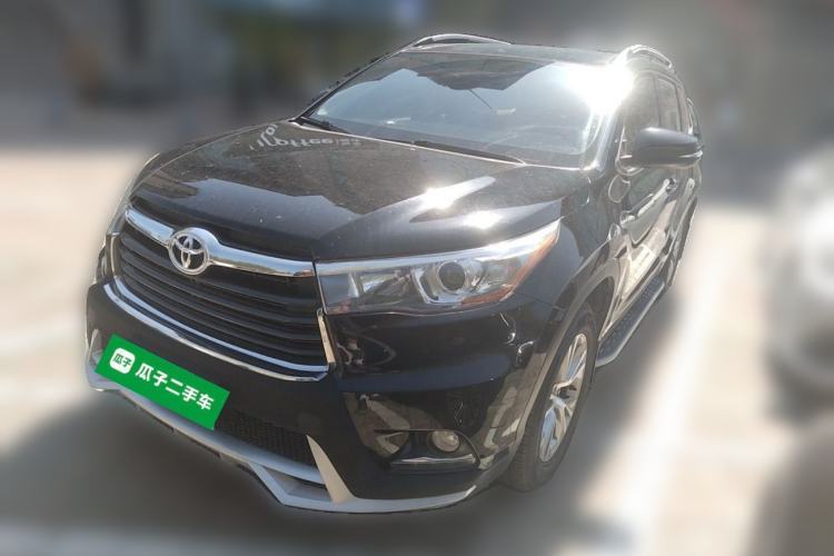Used Toyota Highlander 2017 2.0T Four-Wheel Drive Elite Edition 7-Seater Guazi used car, China used car export, Used car for sale, Used cars, Cheapest cars for sale