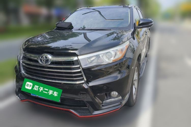 Used Toyota Highlander 2017 2.0T Four-Wheel Drive Luxury Edition 7 Seats Guazi used car, China used car export, Used car for sale, Used cars, Cheapest cars for sale