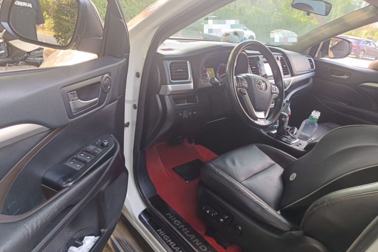 Used Toyota Highlander 2017 2.0T Four-Wheel Drive Luxury Edition 7 Seats Driver Seat