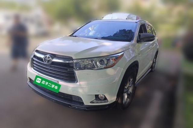 Used Toyota Highlander 2017 2.0T Four-Wheel Drive Luxury Edition 7 Seats