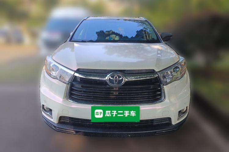Used Toyota Highlander 2017 2.0T Four-Wheel Drive Luxury Edition 7 Seats Front