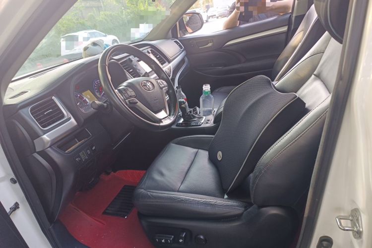 Used Toyota Highlander 2017 2.0T Four-Wheel Drive Luxury Edition 7 Seats Left Front Seat