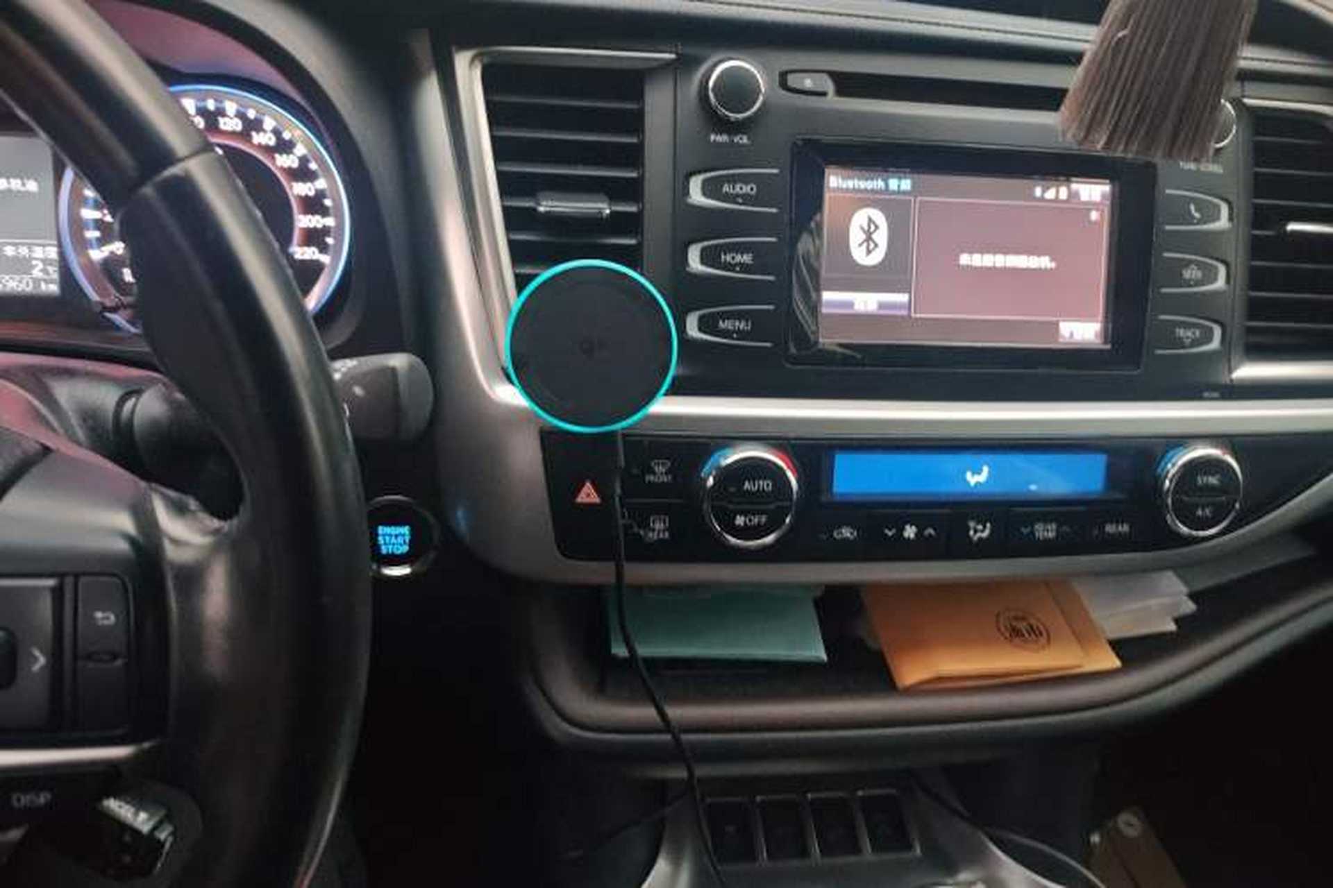 Used Toyota Highlander 2017 2.0T Four-Wheel Drive Luxury Edition 7 Seats Audio And AC Panel