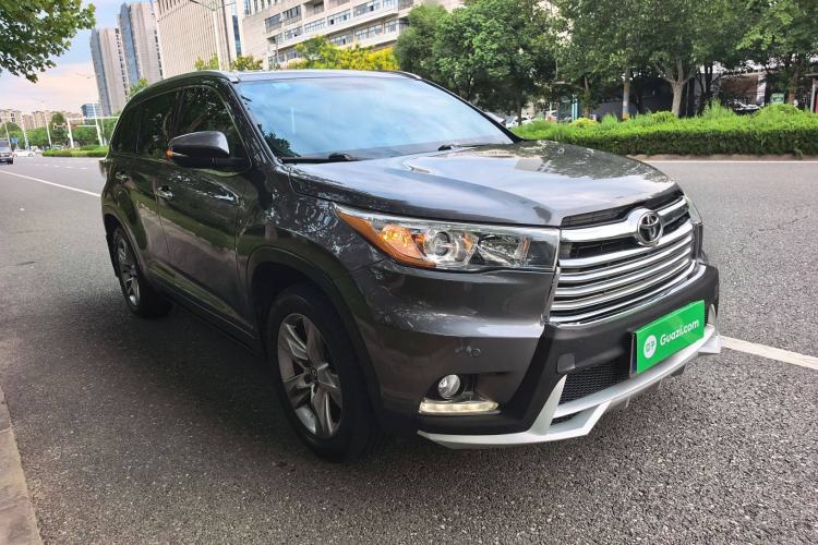 Used Toyota Highlander 2017 2.0T Two-Wheel Drive Luxury Edition 7 Seats Exterior 2