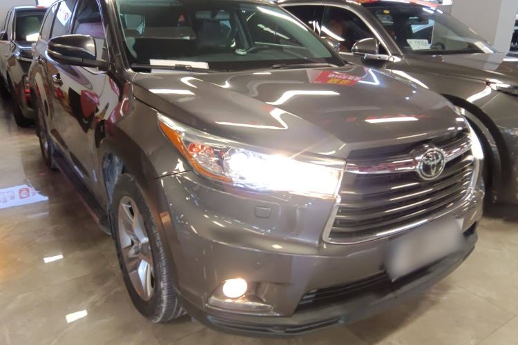 Used Toyota Highlander 2017 2.0T Four-Wheel Drive Ultimate Edition 7 Seats Exterior 2
