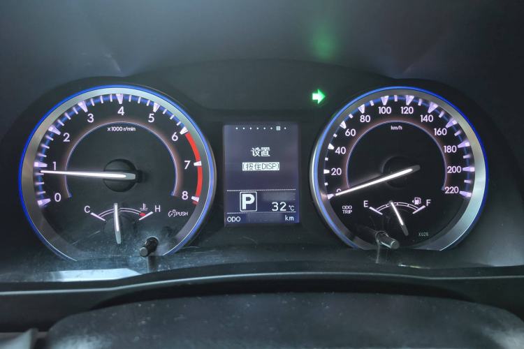 Used Toyota Highlander 2017 2.0T Two-Wheel Drive Luxury Edition 7 Seats Instrument Cluster