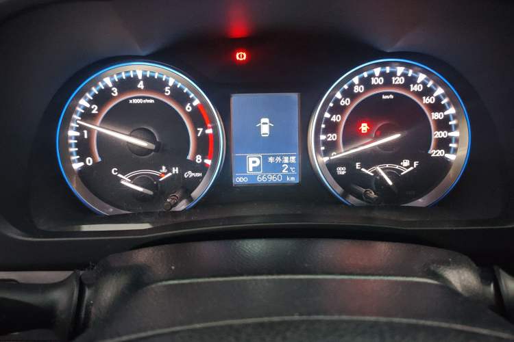Used Toyota Highlander 2017 2.0T Four-Wheel Drive Luxury Edition 7 Seats Instrument Cluster