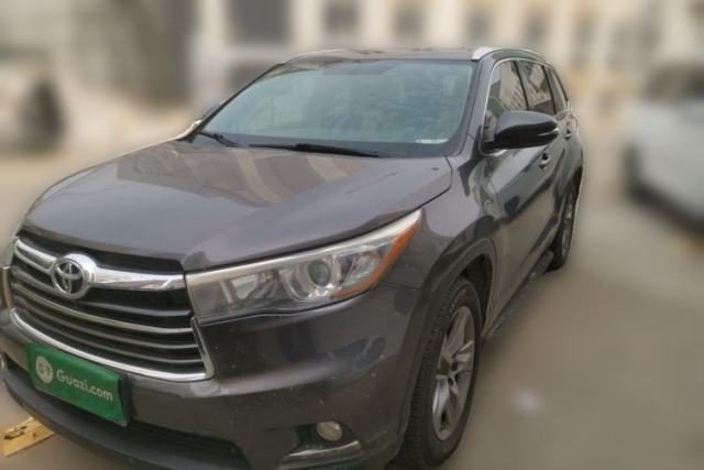 Used Toyota Highlander 2017 2.0T Four-Wheel Drive Luxury Edition 7 Seats