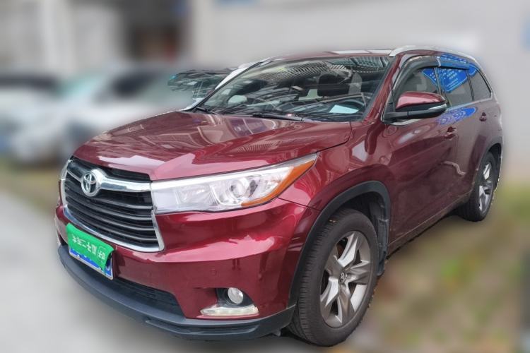 Used Toyota Highlander 2017 2.0T Two-Wheel Drive Luxury Edition 7 Seats Guazi used car, China used car export, Used car for sale, Used cars, Cheapest cars for sale