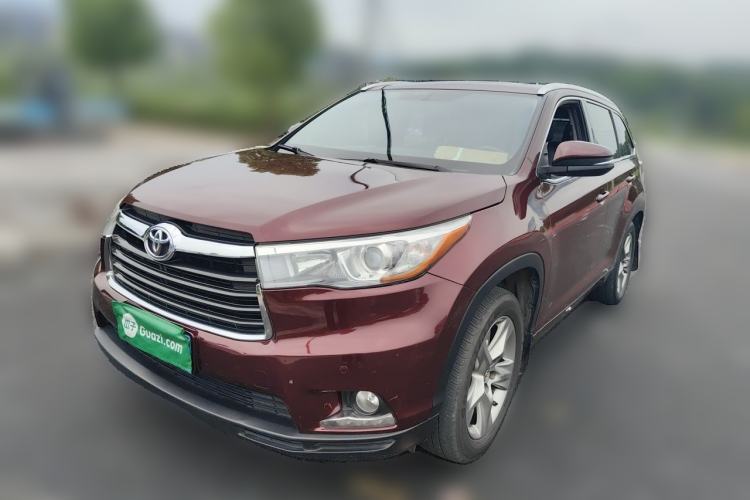 Used Toyota Highlander 2017 2.0T Four-Wheel Drive Luxury Edition 7 Seats Guazi used car, China used car export, Used car for sale, Used cars, Cheapest cars for sale
