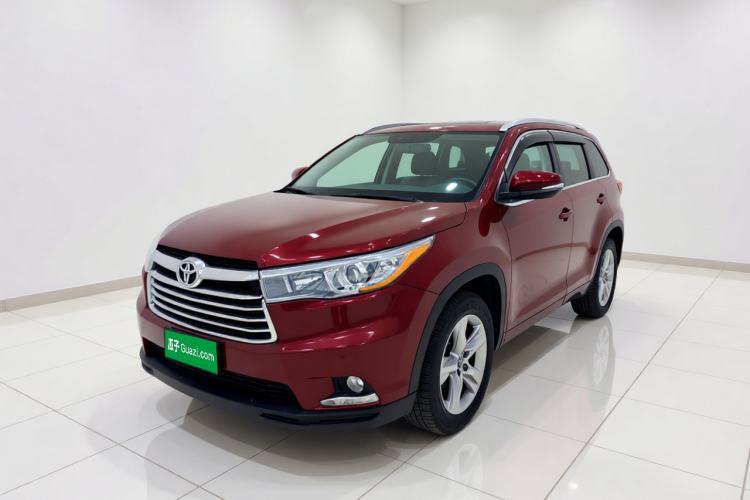 Used Toyota Highlander 2017 2.0T Four-Wheel Drive Luxury Edition 7 Seats Guazi used car, China used car export, Used car for sale, Used cars, Cheapest cars for sale