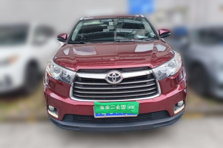 Used Toyota Highlander 2017 2.0T Two-Wheel Drive Luxury Edition 7 Seats Front
