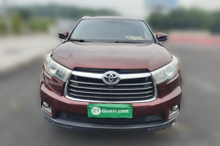 Used Toyota Highlander 2017 2.0T Four-Wheel Drive Luxury Edition 7 Seats Front