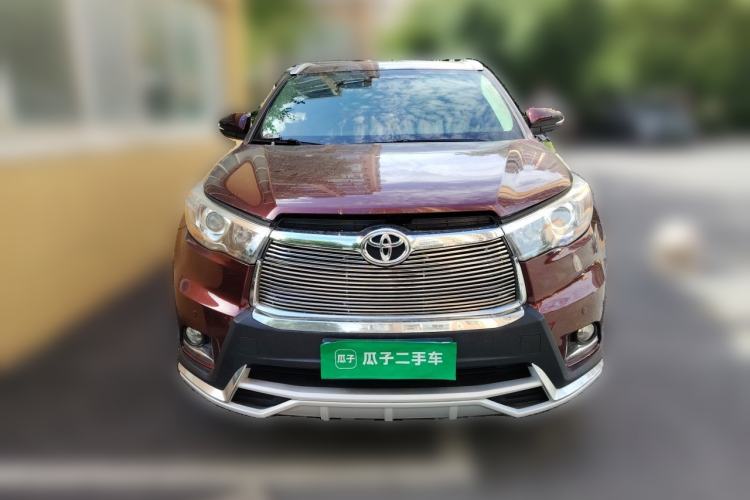 Used Toyota Highlander 2017 2.0T Four-Wheel Drive Luxury Edition 7 Seats Front