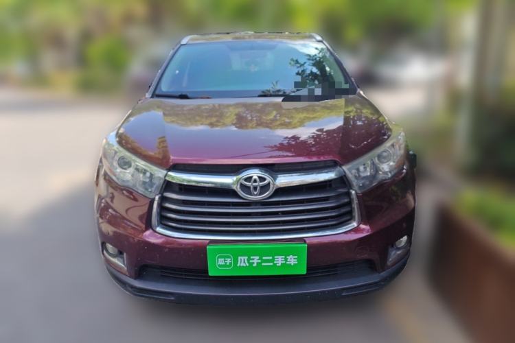 Used Toyota Highlander 2017 2.0T Four-Wheel Drive Luxury Edition 7 Seats Front
