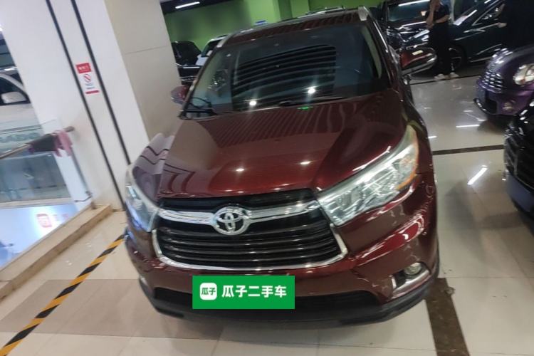 Used Toyota Highlander 2017 2.0T Four-Wheel Drive Luxury Edition 7 Seats Front