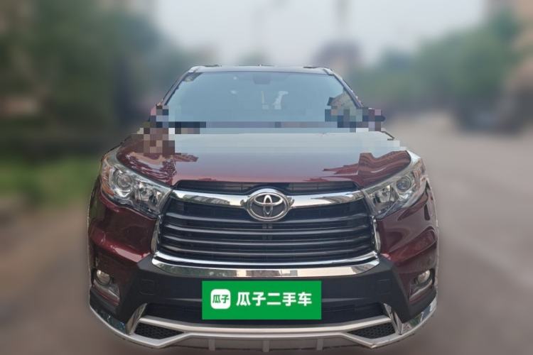 Used Toyota Highlander 2017 2.0T Two-Wheel Drive Luxury Edition 7 Seats Front