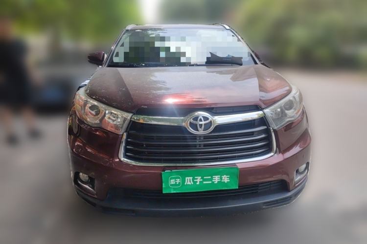 Used Toyota Highlander 2017 2.0T Four-Wheel Drive Luxury Navigation Version 7 Seats Front