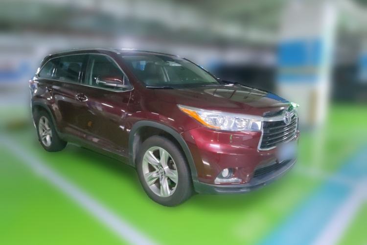 Used Toyota Highlander 2017 2.0T Four-Wheel Drive Ultimate Edition 7 Seats Front Right 45 Deg